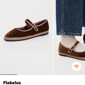 Flabelus Women's Brown Flats